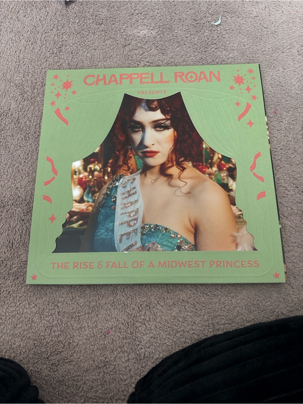 - The Rise & Fall of a Midwest Princess (Green) pink orange vinyl